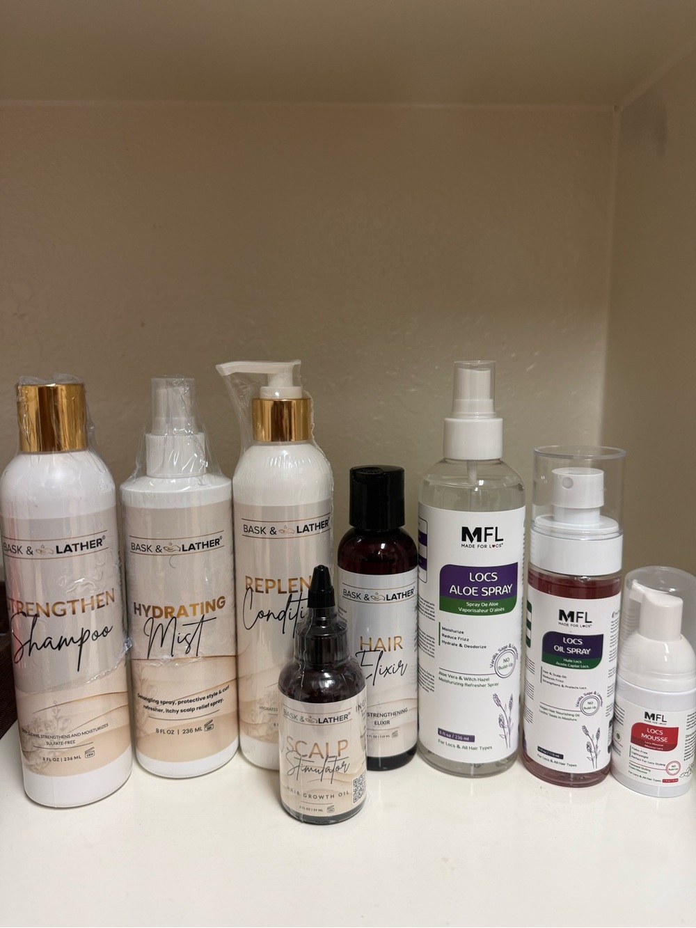 Bask and Lather/Made for locs/Shea Moisture